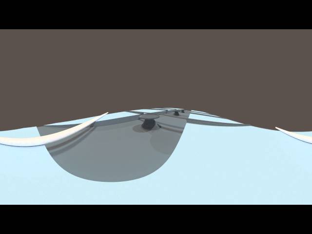 Optomechanical coupling - 360° test clip