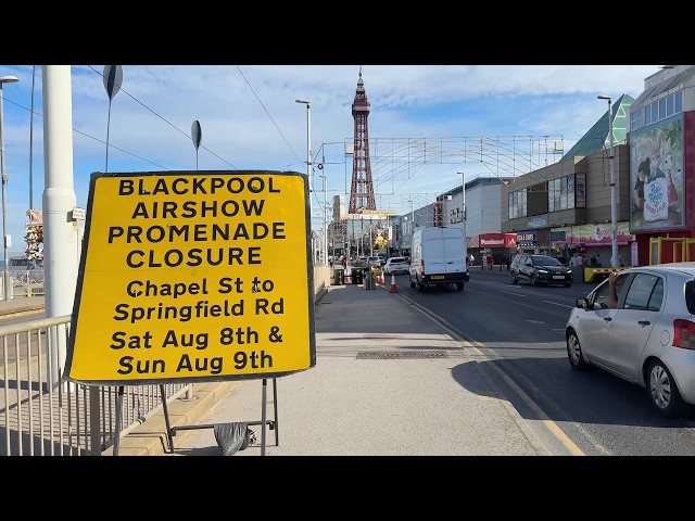 Blackpool prepares for Airshow
