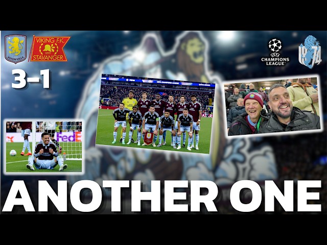 Watching Aston Villa Conquer Viking In The UEFA Champions League