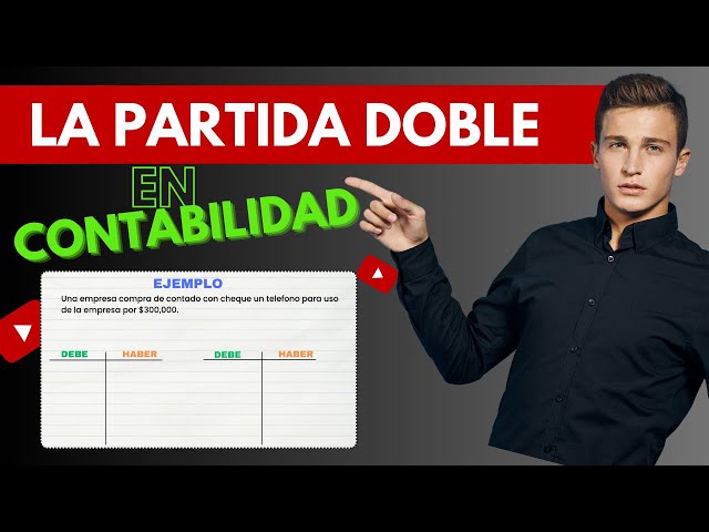 LA PARTIDA DOBLE en CONTABILIDAD