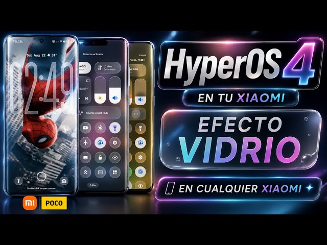 Get the New HyperOS 4 Liquid Glass on Any Xiaomi😍