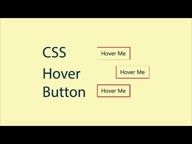 Hover Button Border Animation Tutorial | HTML CSS