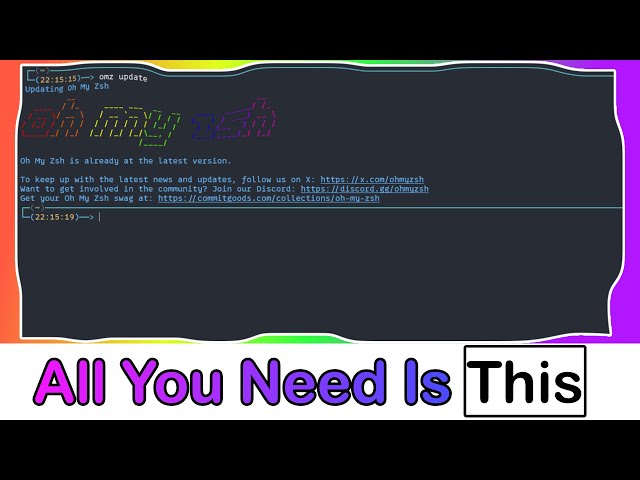 Beautify your Shell using Oh My ZSH | Setup Oh My ZSH