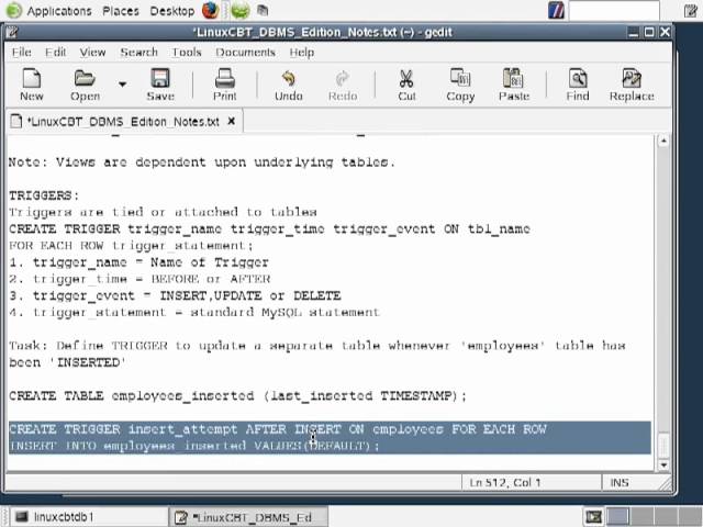 31  Mysql Database TRIGGERS