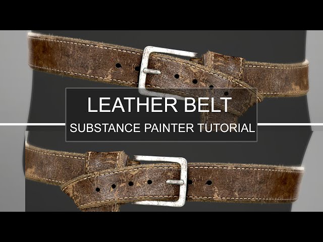 Texturing Leather In Substance Painter