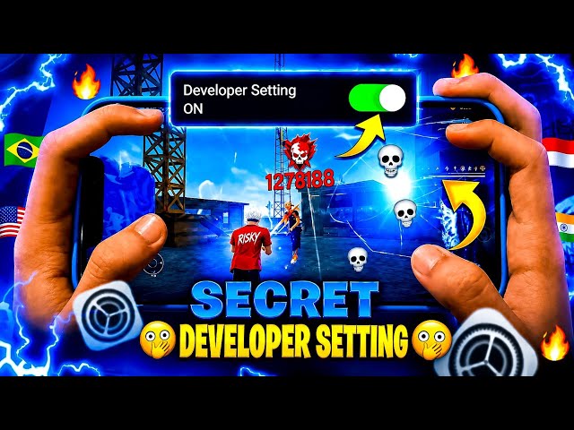 Developer Option Full Setting 90 FPS🔥 Tutorial ✅ l Lag Fix💯 Free Fire max ⚡🔥