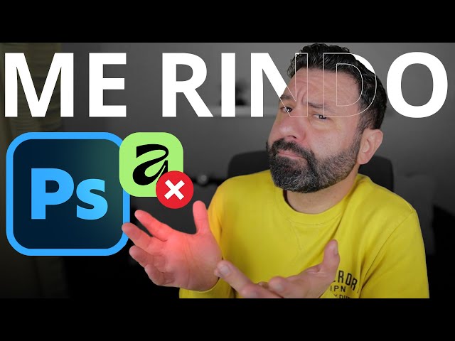 I'm going back to Photoshop 😔 I'm uninstalling Affinity 🙇‍♂️