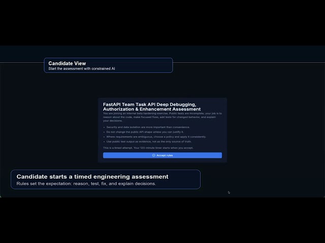 SignalLoop Demo: AI-Native Software Engineering Candidate Evaluation