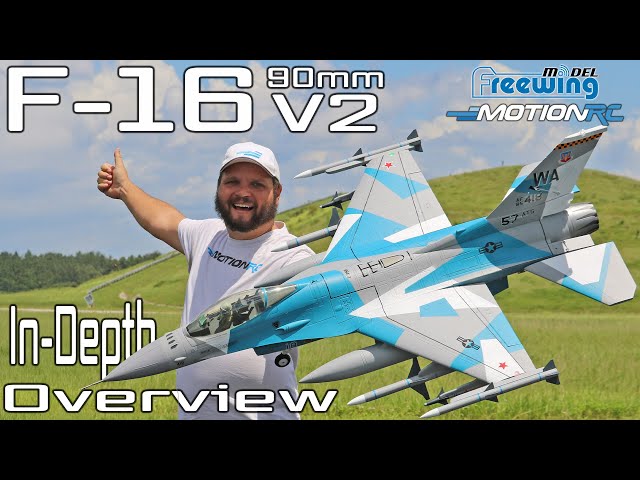 Freewing 90mm F-16 V2 In-Depth Overview | Motion RC