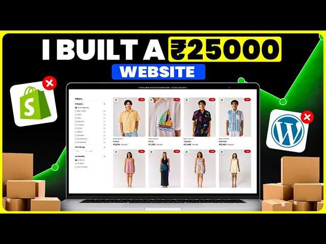 Free eCommerce Website Like Shopify (No Coding)