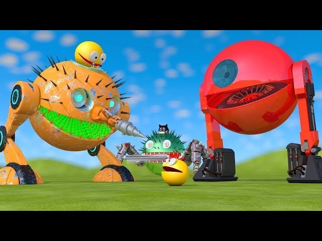 Pacman Universe | Robotic Character Animation Compilation | Best Episodes