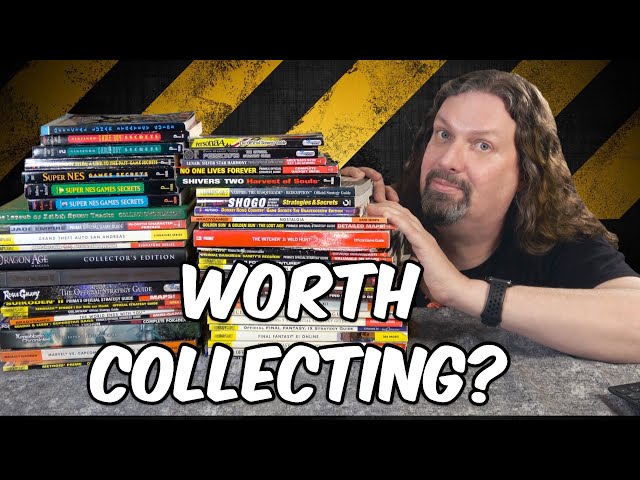 Are STRATEGY GUIDES worth collecting?! You might be surprised 😲