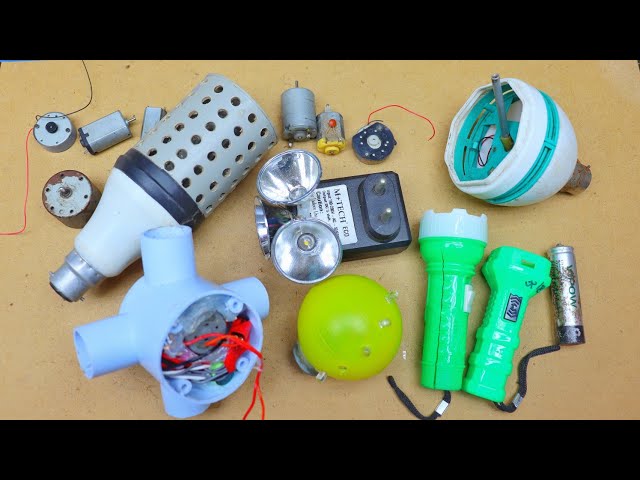 4 Awesome DIY Gadgets Made from Scrap Materials! �✨
