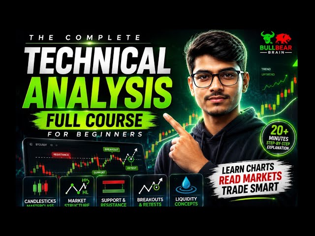 Technical Analysis for Beginners — Full Course to Read Any Trading Chart