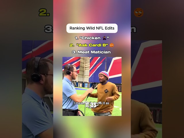 Ranking Wild NFL Edits