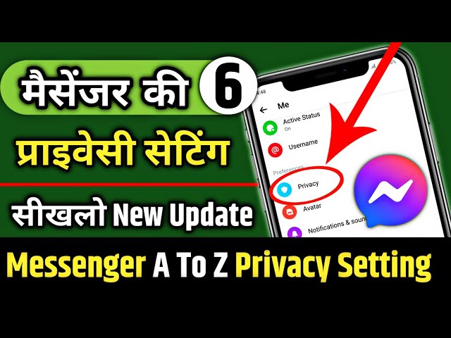 6 Facebook Messenger Privacy Settings |  Messenger Privacy Settings | Messenger Privacy Kaise Lagaye