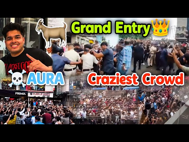 Jonathan Grand Entry👑💀 Aura♾️ Craziest Crowd😱 TAG Meetup Unseen Clips😲