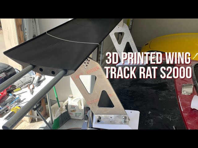 3D Printed Wing Track Rat S2000 Update