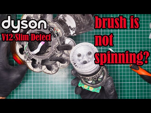 Dyson V12 - Brush not spinning