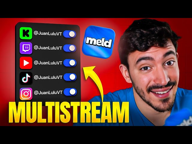 How to do MULTISTREAM EASY mode in MELD STUDIO
