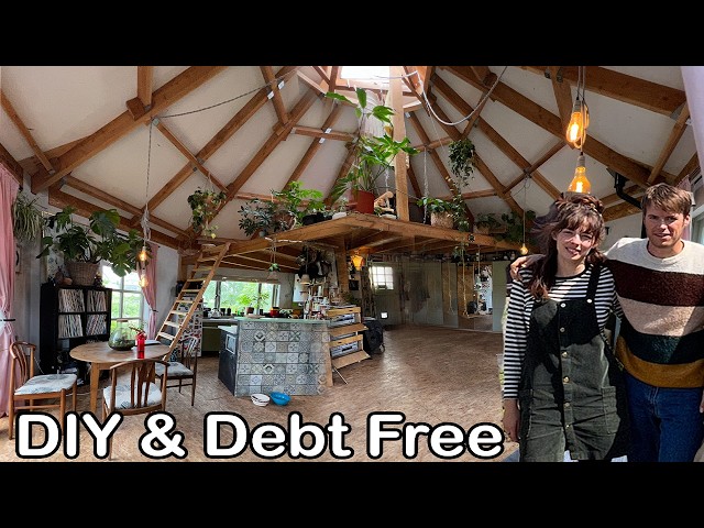 They Built a HEXAGON House to Escape High Rent Costs