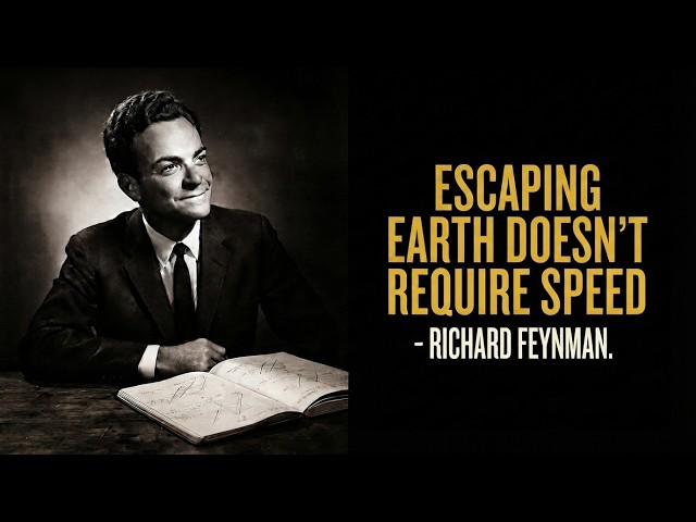 Can You Escape Earth's Gravity Without Going Fast? | Feynman Explains