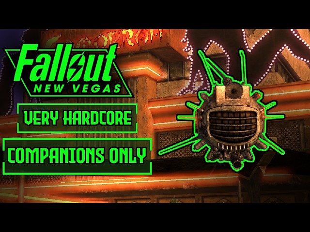 Can I Beat Fallout New Vegas' Very Hardcore with Only Companions?! | Fallout: New Vegas Challenge!