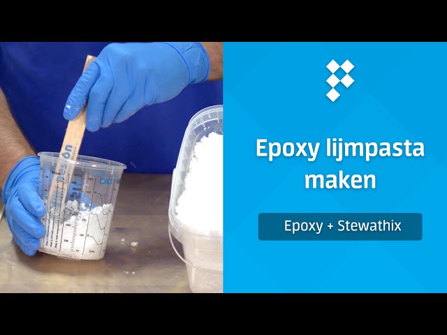 Making Epoxy Adhesive Paste | Stewathix Filler for Epoxy and Polyester