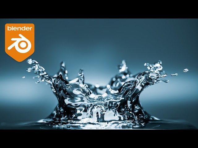 Blender Tutorial - Creating a Crown Splash Simulation