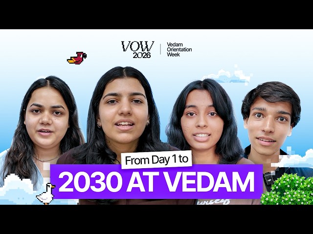 Life at Vedam: Inside Our 2026 Orientation Week