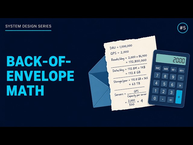 How Netflix Knows How Many Servers It Needs | Day 5 Of System Design