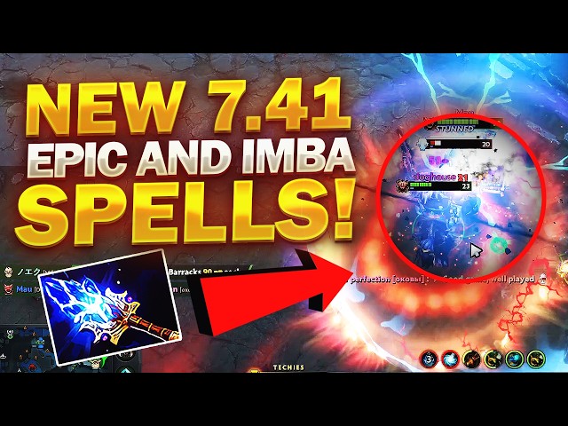 7.41 PATCH UPDATE Dota 2 - NEW WTF IMBA SPELLS!
