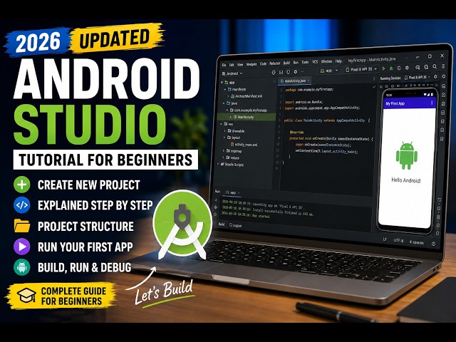 How to setup new project in android studio | Basics of androidstudio explained step by step #android