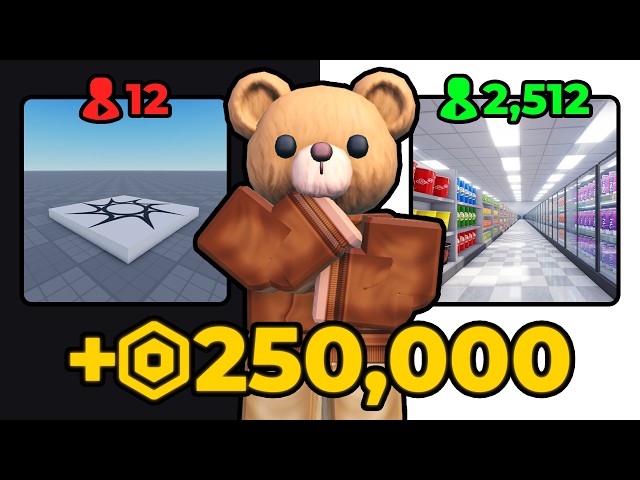 I Made a 250,000 Robux Game!