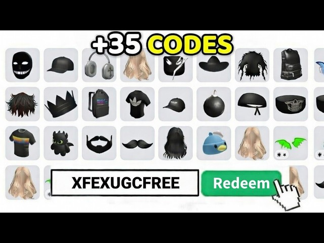 HURRY! ALL NEW WORKING ROBLOX PROMO CODES & FREE ITEMS 2026
