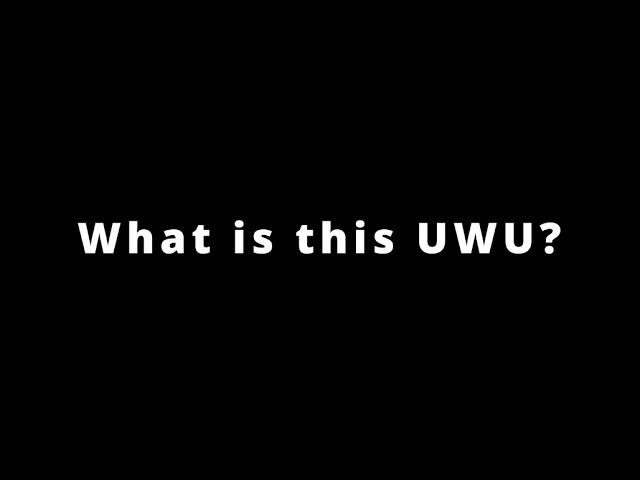What's this uwu in React docs?