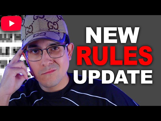 YouTube’s NEW RULES Just Changed Everything…(2026 Update)