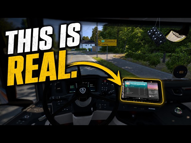 ETS2 & ATS just got real with the New Real Infotainment - Here is how to use it