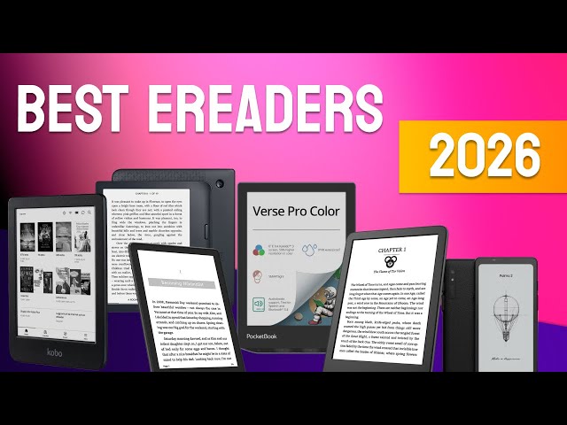 Top eReader 2026 – Read Smarter, Anywhere!