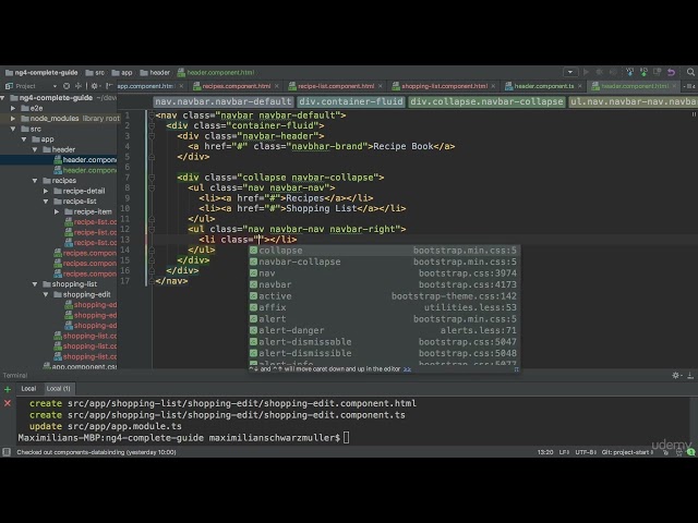 Adding a Navigation Bar