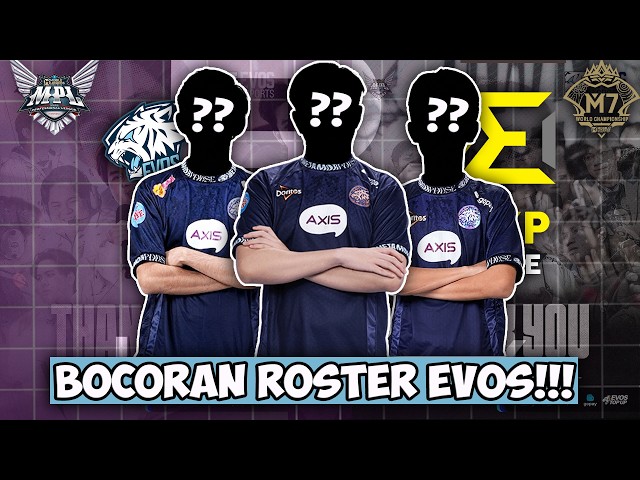 NEW EVOS EXP LANER AND COACH??! EVOS ROSTER LEAKS FOR MPL ID SEASON 18! | MLBB, MPL ID, RRQ