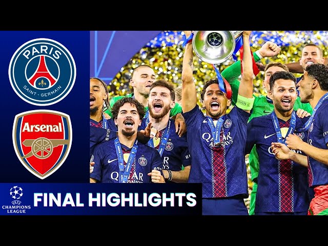 PSG vs Arsenal Highlights | UEFA Champions League Final 2026