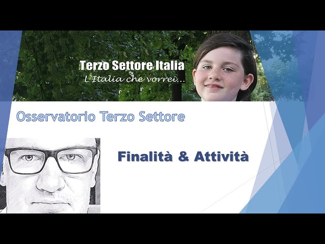 Definizione del Terzo Settore #1 Cos'è il Terzo Settore
