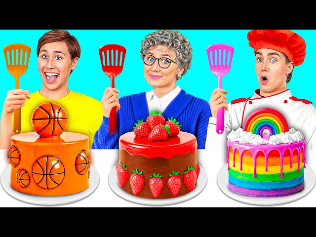 Me vs Grandma Cooking Challenge | Crazy Food Situations by Mega DO Challenge