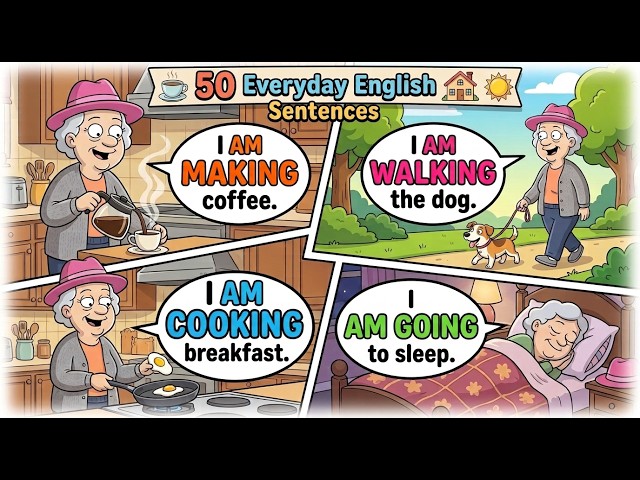 Learn English FAST 🚀 | Present Continuous Made Easy ✨