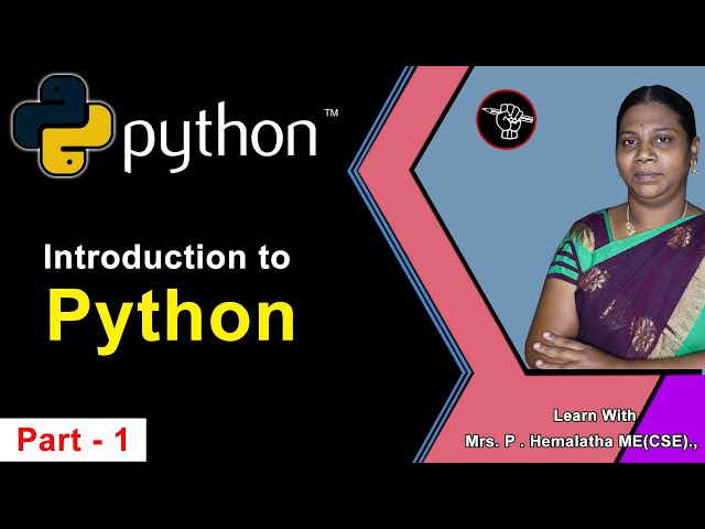 Learn Python  - Part 1 | Introduction to Python Tamil | தமிழ் அகாடமி