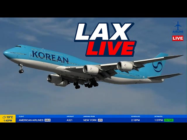 🔴LIVE LOS ANGELES (LAX) AIRPORT ACTION! (December 2nd, 2025)