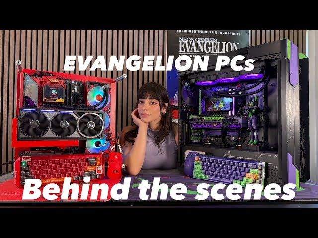 How Two Keyboards Turned Into a Full Evangelion PC Build