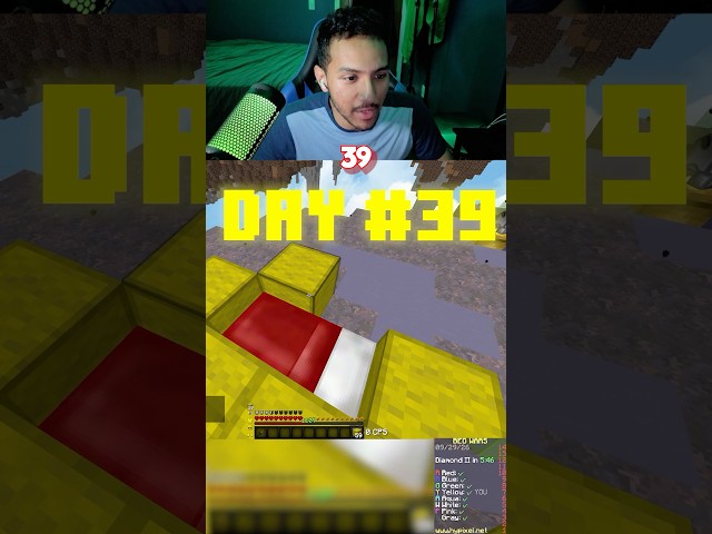 OLD MAN - Day 39 of playing Hypixel Bedwars everyday until I beat every challenge!