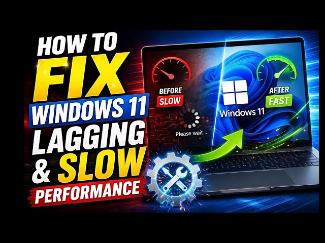 How To Fix Windows 11 Lagging and Slow Performance Issue